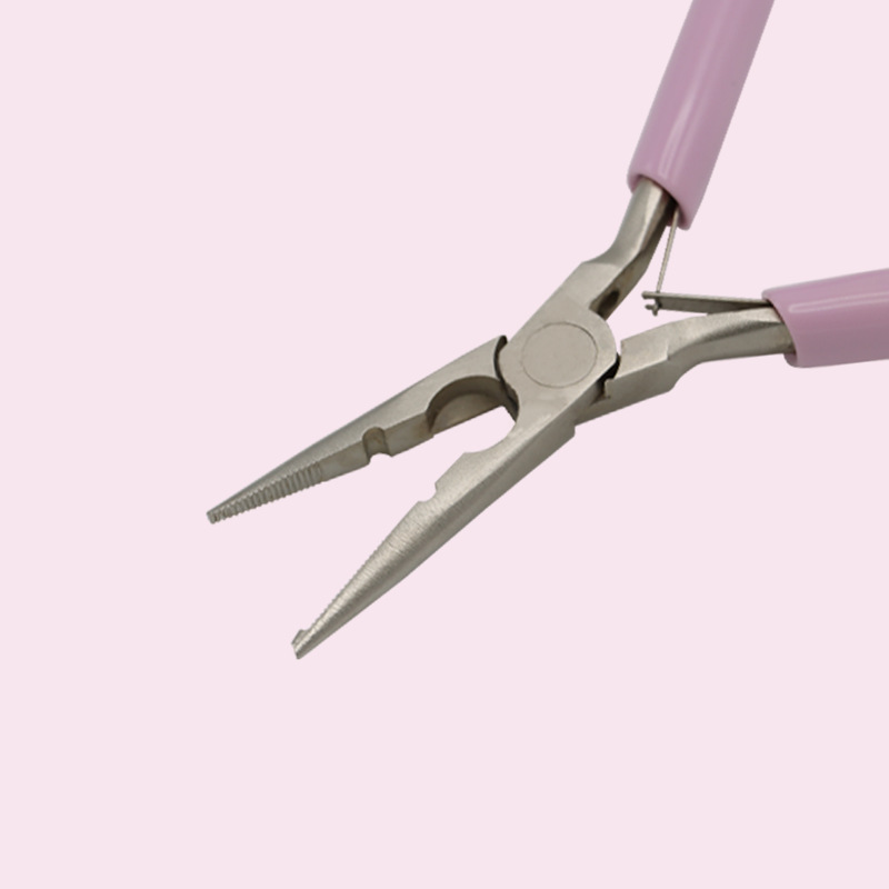 釣鱼绑线取钩多功能5寸尖嘴钳卡扣钳钓鱼钳DIY手工饰品工具珠宝钳