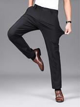 J 34204 Embroidered stretch men's casual pants ���嵯����ʿ