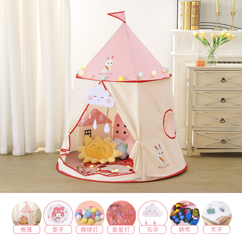Tiendas de campaña para niñas, mochila para niños, base secreta, cabaña, pequeña casa, bebé, princesa, castillo, regalo de cumpleaños