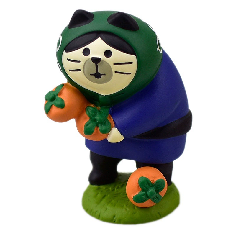 Осенняя коллекция ZAKKA серия каштанов Фотореквизит в японском стиле миниатюрный подарок из смолы INS кошка маленькие украшения в японском стиле