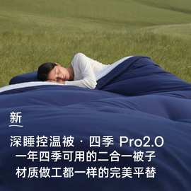 某朵星球深睡被pro2.0双层四季控温被子二合一子母被透气春秋被芯