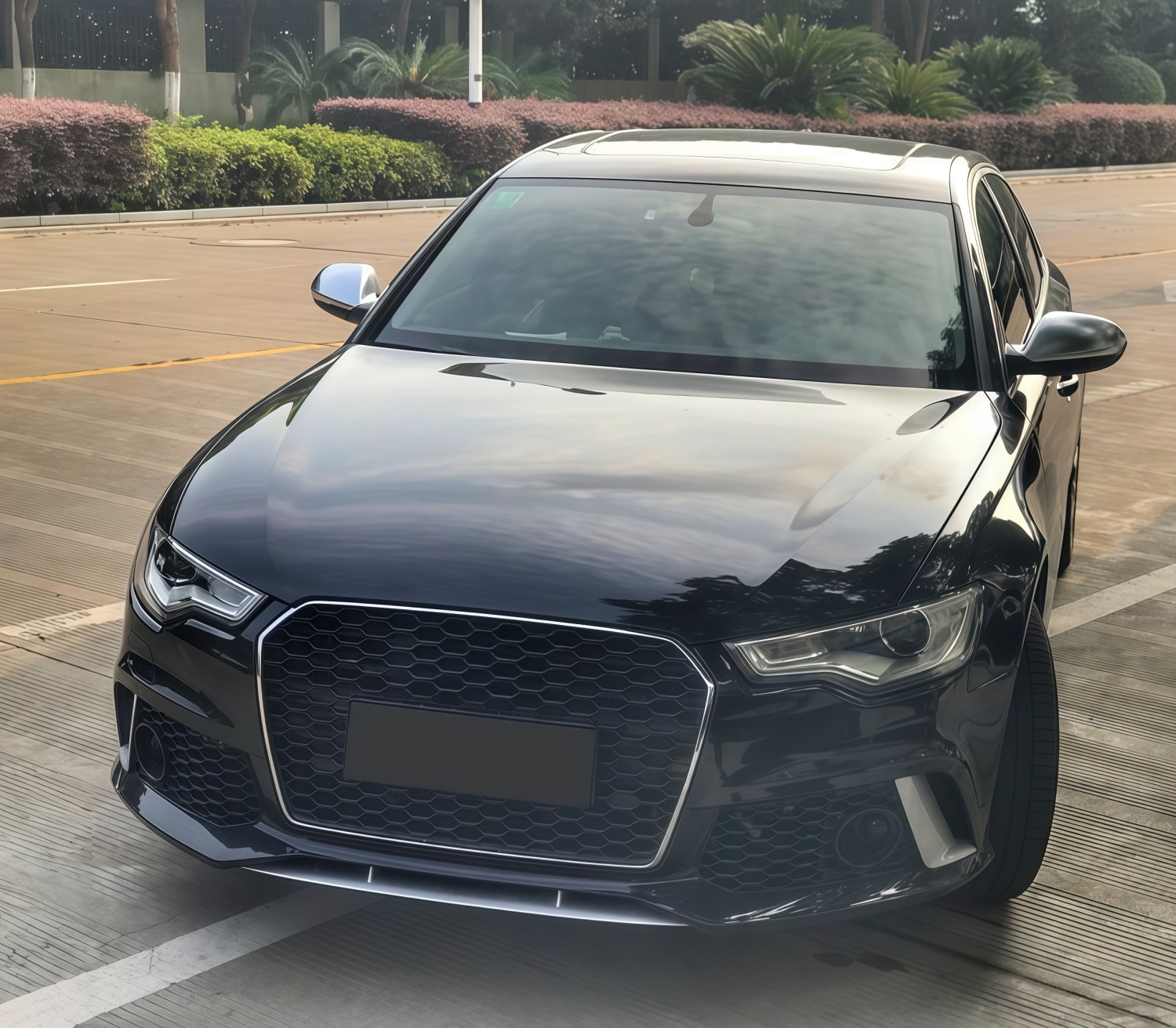 12-15 Models Suitable for Audi A6L Modification and Upgrade to Rs6 Body Kit, Front Bumper, Front Face, Front and Rear Bumper, Full Body Kit
