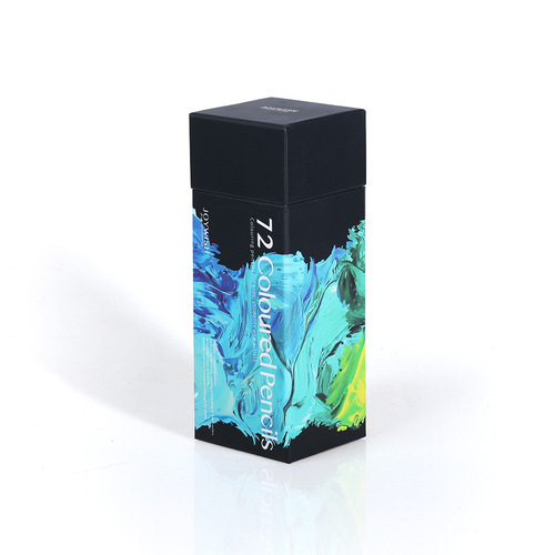 Cross-border Amazon colored pencil set 72 colors oily colored pencil painting colored pencils ocean oil painting style box