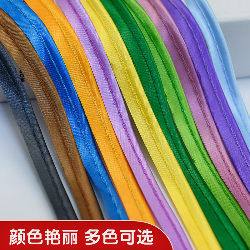 1cm Colorful Reflective Tape, Piping Rope, School Uniforms, Sanitation Engineering Uniforms, Luminous Budding Strips, Inlays and Accessories in Stock