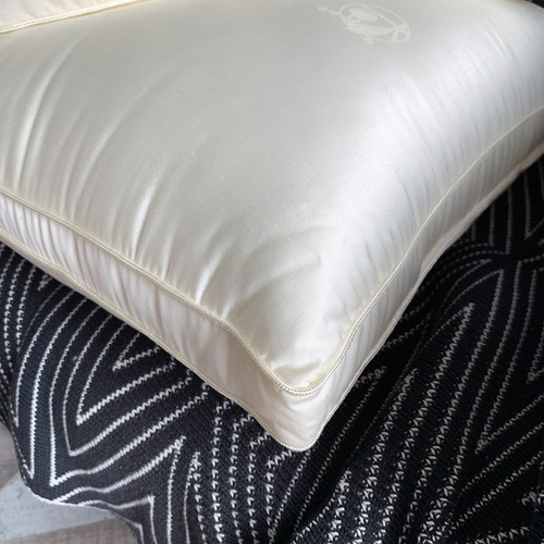 Super soft soy fiber fluffy soft pillow core slow rebound comfortable bed and breakfast hotel pillow feather velvet soft cloud pillow