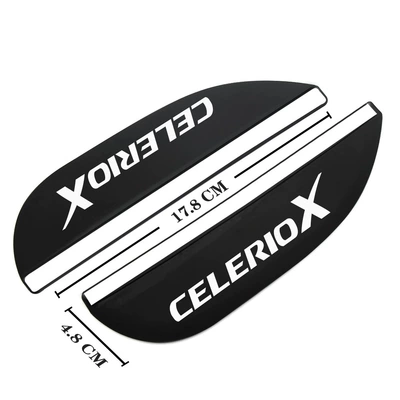 decoration car logo Swift, Rearview mirror rainproof sticker - suzuki-4-celeriox