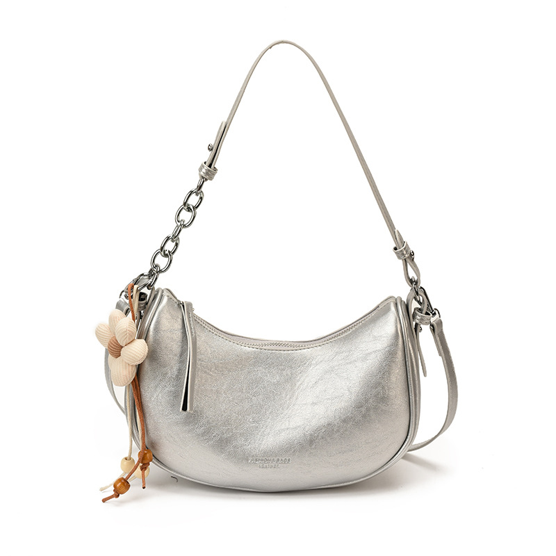 Bolso de mano popular de este año bolso de mujer 2026 nueva moda simple bolso de hombro de brazo universal bolso de饺os para mujeres