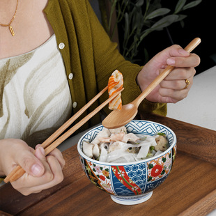Creative Wooden Chopsticks Spoon Two-piece Set Student Office Student Korean-style Spoon Chopsticks Portable Outdoor Tableware Chopsticks Set