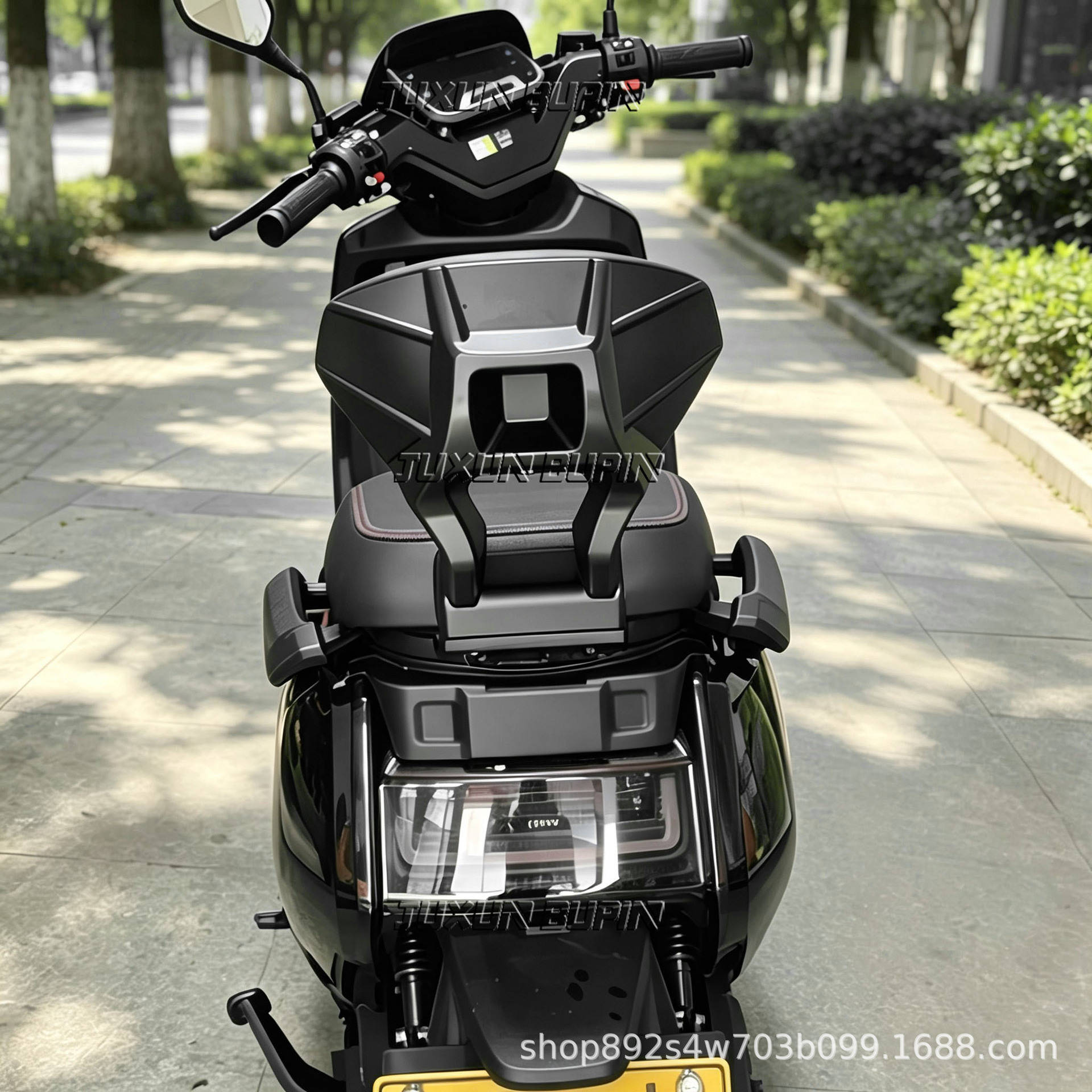 Suitable for Niu NX Marathon rear backrest wind speed/NX/NXT/NXL electric vehicle motorcycle rear seat cushion accessories