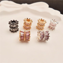 �߱�ɫ14k����΢��ʯ�M�С�U������ˮ��diy��朴������������