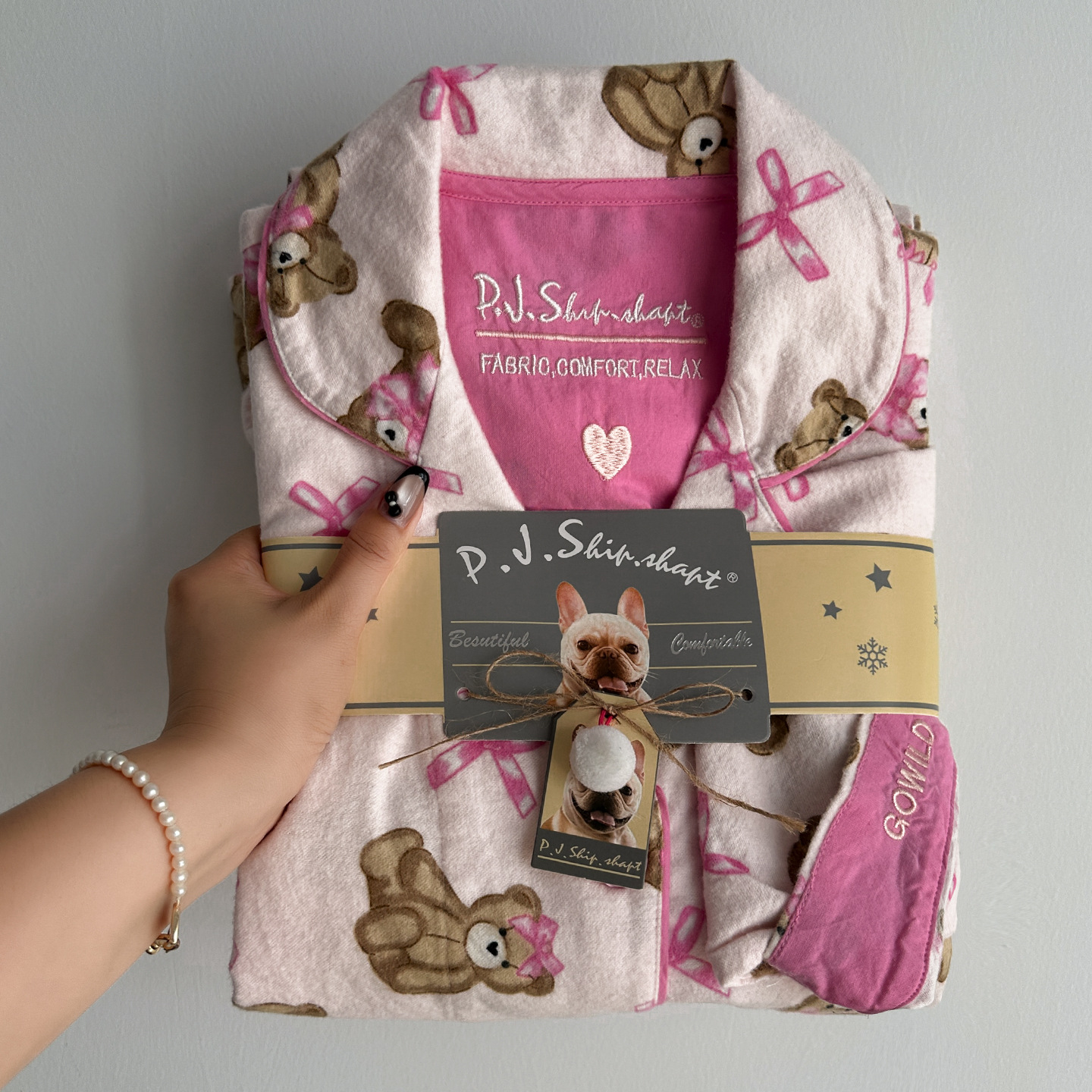 Pink bear