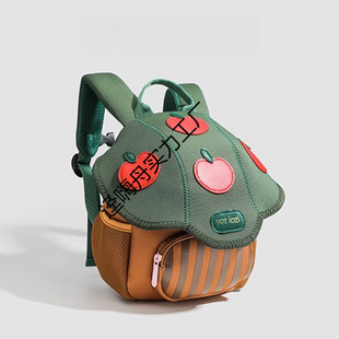 New Mini Cute Mushroom Bag Kindergarten Children's Small School Bag Cartoon Men's and Women's Backpack