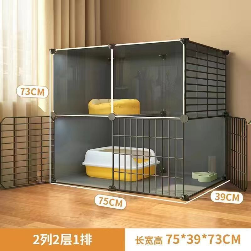 높은 투명도 [2열, 2층, 1열] 모래 교체가 용이한 이중 도어