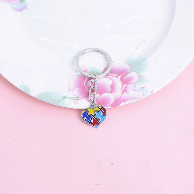 Creative metal keychain, cute brainteaser, accessory, Amazon, handmade, wholesale