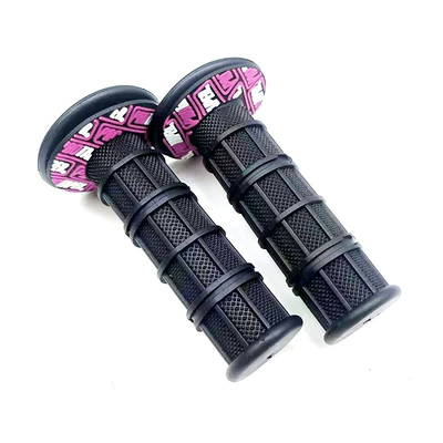 Rubber Sleeve Anti-Slip and Wear-Resistant, Motorcycle Handle Cover - black-powder