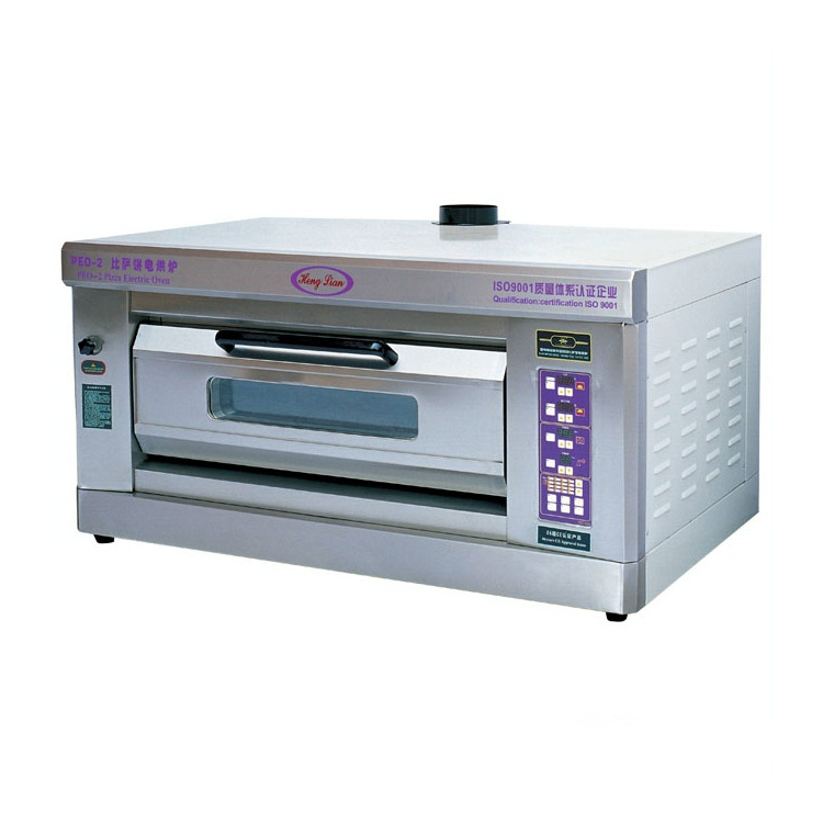 恒联微电脑控制豪华比萨炉 PEO-2 单层商用披萨炉烘烤炉