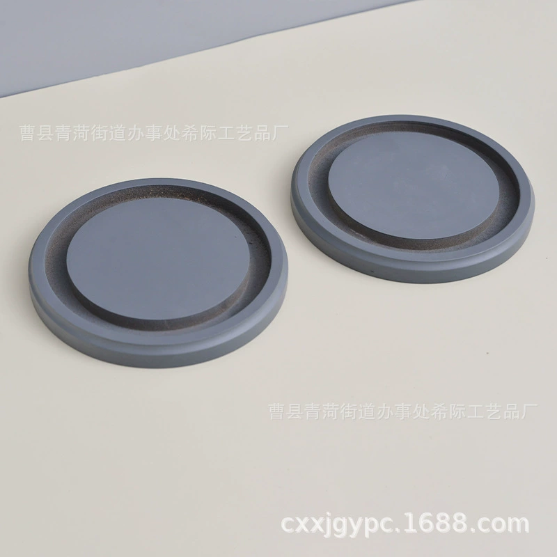 Сосна круглая основа вечный цветок стеклянная крышка база настольное украшение деревянная основа суккулент горшок база