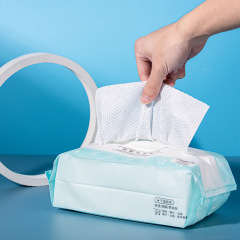 Women's face towel, pure cotton disposable face towel, beauty salon removable cotton soft towel, thickened, wet and dry