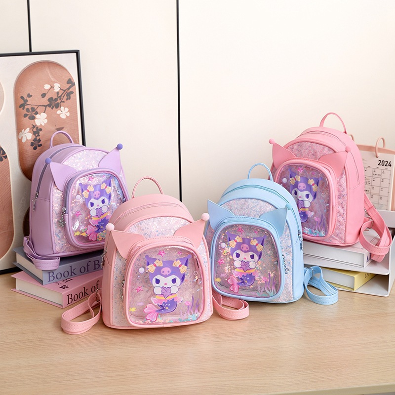 Bolsos de niños mochila de jardín de infantes mochila de dibujos animados mochila de dos piezas de impresión encantadora mochila infantil