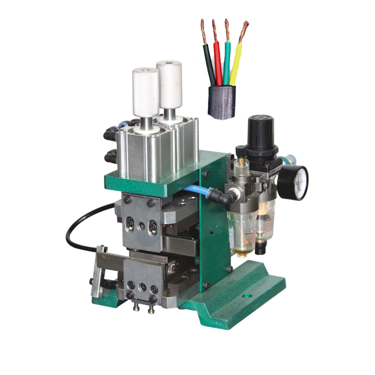 3F气动剥皮机305气动剥线机315 416多芯护套线电源线卧式排线气剥