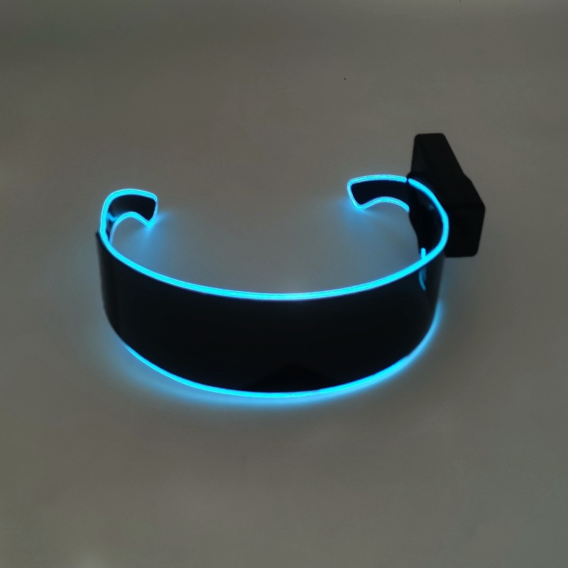 Gafas luminosas para discoteca transfronterizas de comercio exterior, divertidas, sensación tecnológica, para fotos, gafas de sol, para fiestas/bares, gafas de sol geniales image 13