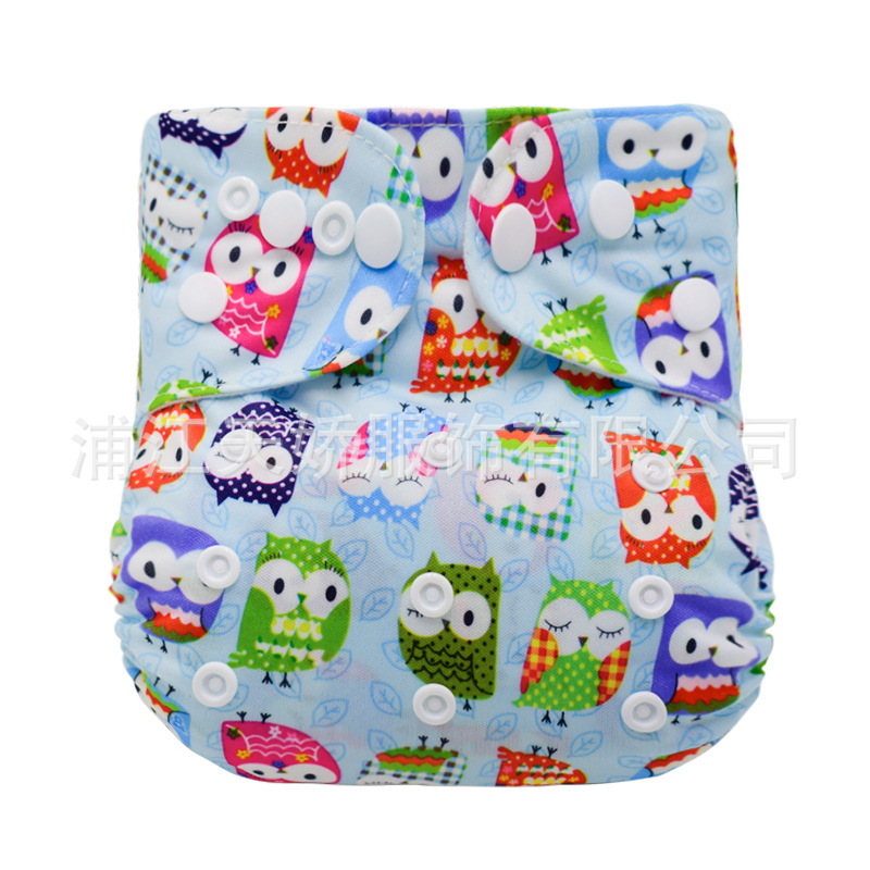 メーカークロスボーダー赤ちゃんおむつ洗える尿不湿通気性プリントトレーニングパンツcloth diaper|undefined