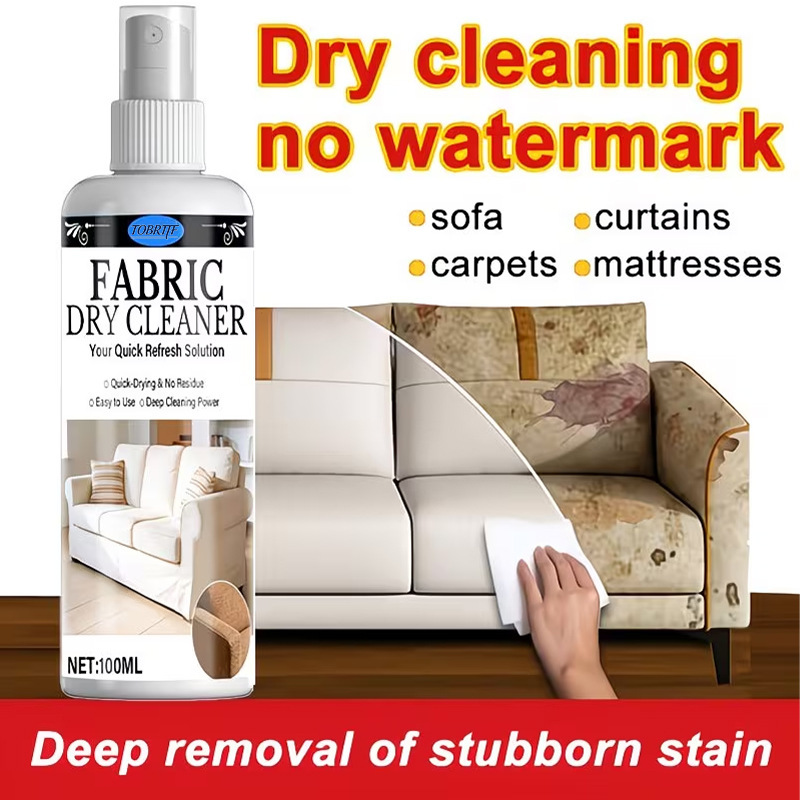 Sofa Cleaning Stain Remover Spray - Multi-Surface Fabric Furniture Cleaner with Gentle, Safe, Non-Toxic Formula and Quick-Drying Formula