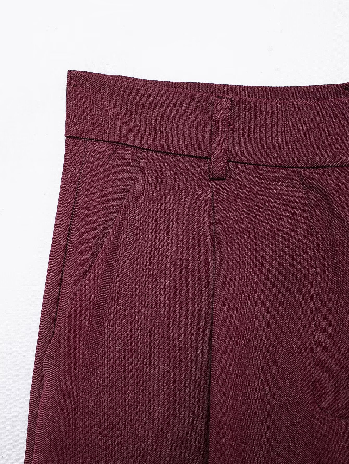 GraceChic 168983-2024 New Women's Fashion European And American Style Ancora Red Double-Breasted + Blazer Pants Set_voghion.com