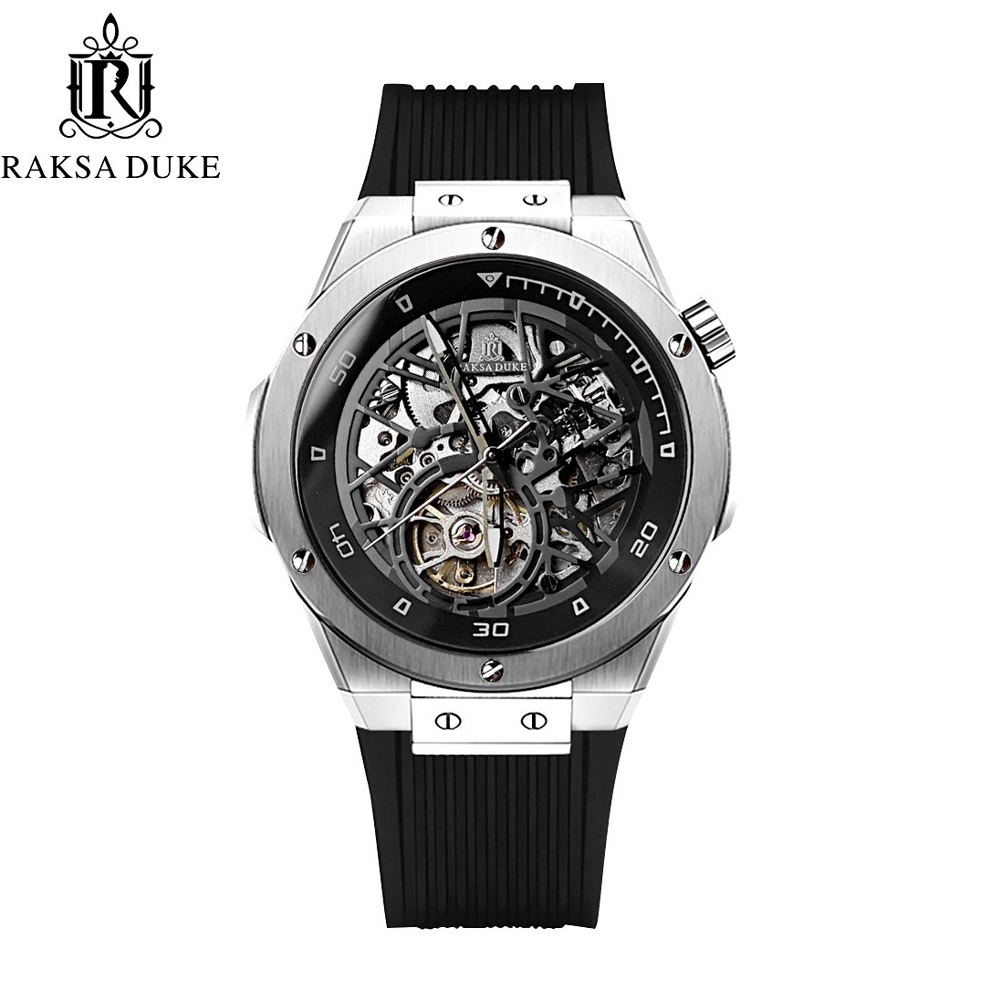 2026 Tevis New Luminous Men's Mechanical Watch, the Same Model as the Internet Celebrity's Casual Waterproof Fully Automatic Mechanical Watch