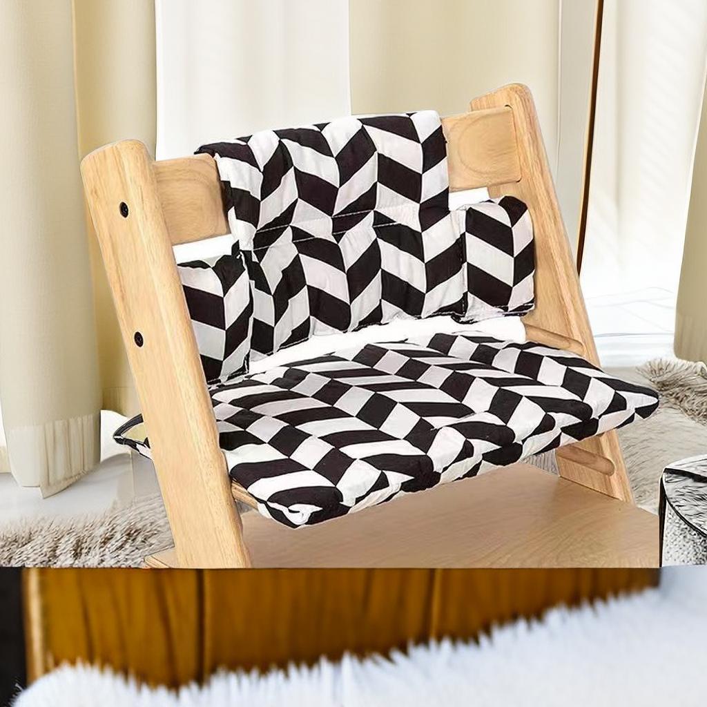 Stoke children's high chair cushion, suitable for baby high chairs, backrest, and baby dining chair cover accessories, thickened
