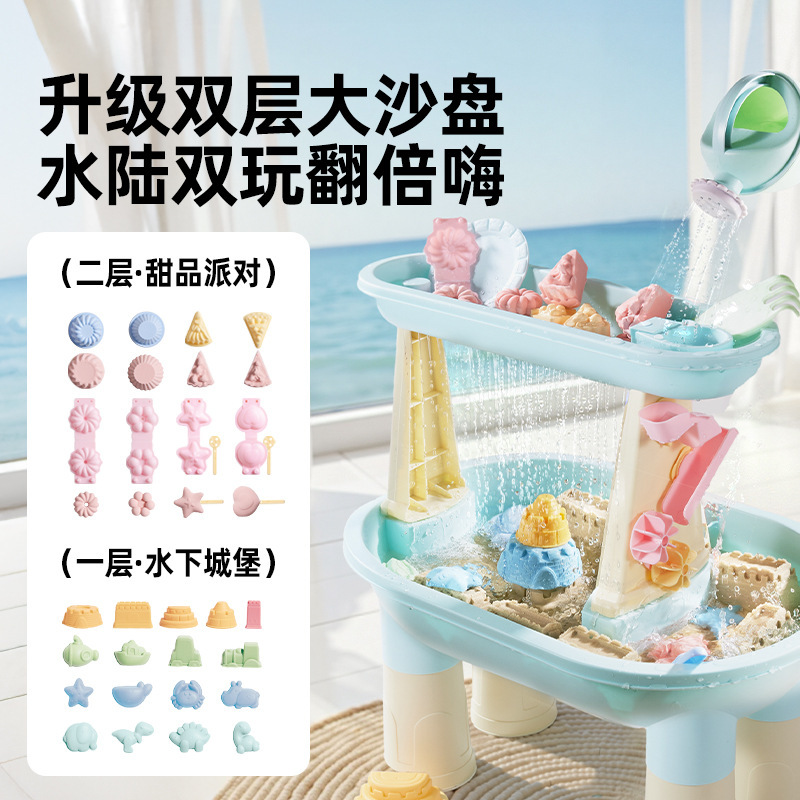 Meile 幼児星空砂ツールウォーターパーク遊び砂テーブル子供の安全ノンスティック砂型おもちゃ|undefined