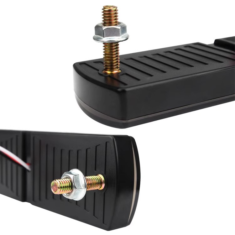 Car led universal modified pilot light motorcycle truck warning flash light rear-end anti-collision two-color brake