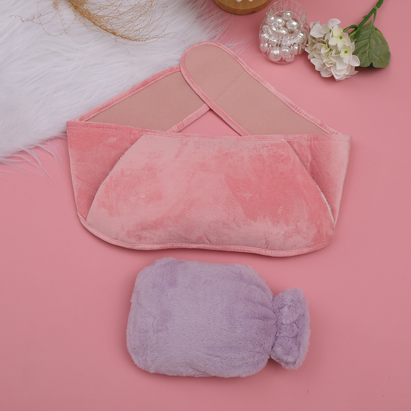 Waist support three-piece set, water-filled hot water bottle, waist warmer