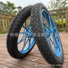 300-18型番の工事現場の人力はごみの車輪のダンプカーの車輪の労働力の車の空気のタイヤを押して厚くなります。