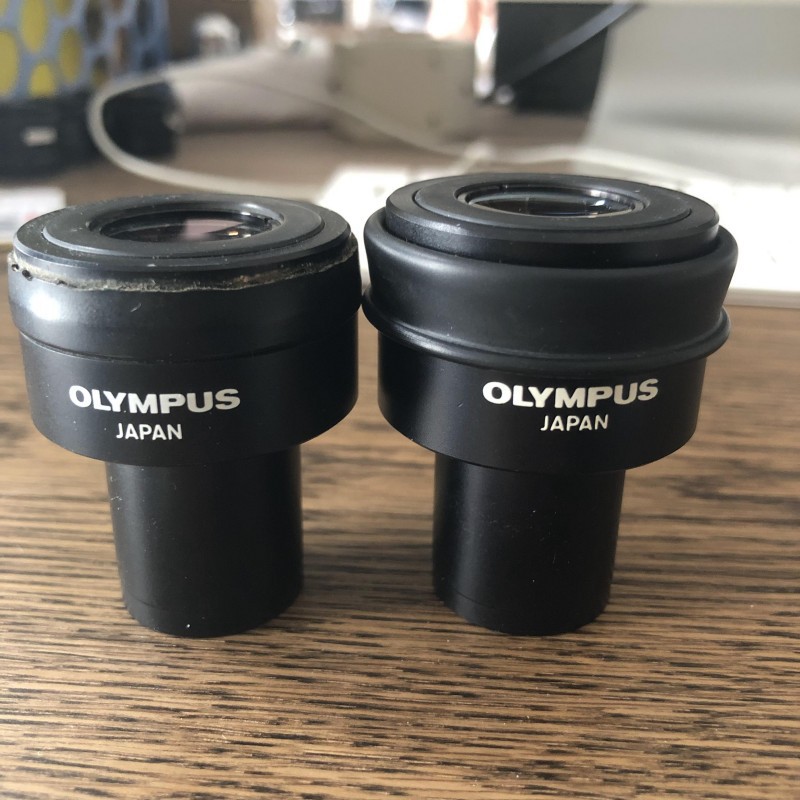 OLYMPUS奥林巴斯WK 10X/20L显微镜10倍目镜 实物拍摄