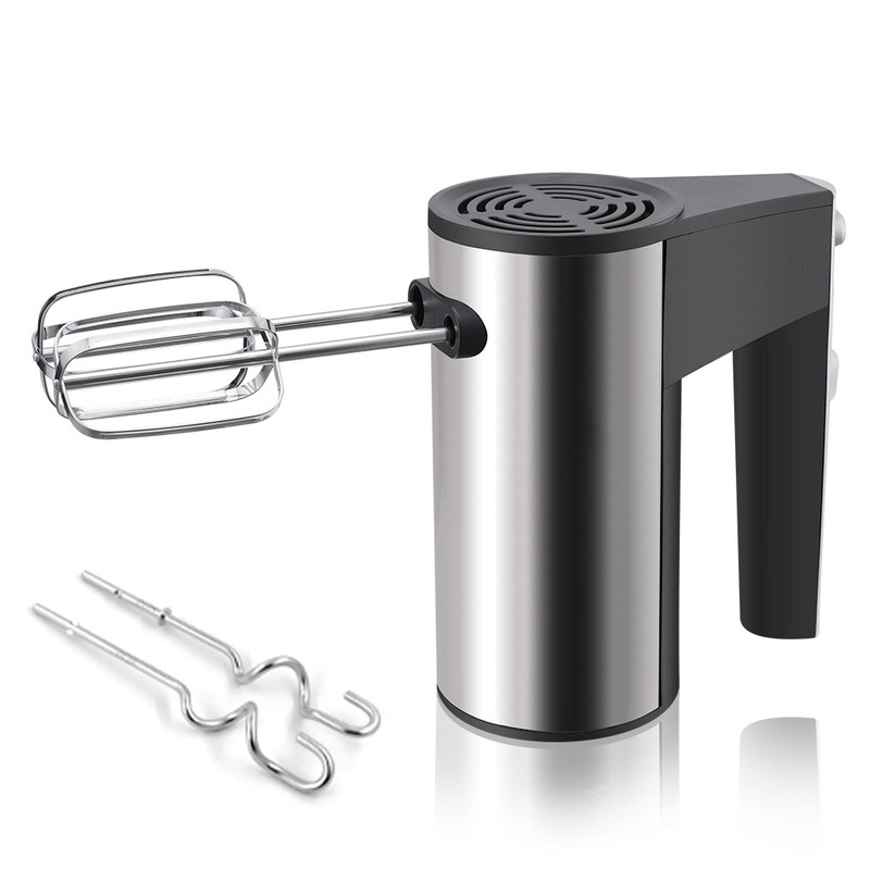 Cross-border Stainless Steel Handheld Hair Creamer Household Handheld Mixer Baking Removable 5-speed Adjustment Speed