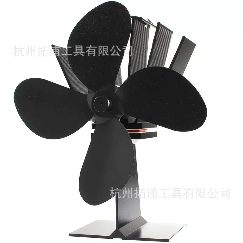 [跨境电商直供燃木炉风扇低噪节约燃料热动力FireplaceFan低噪节能]