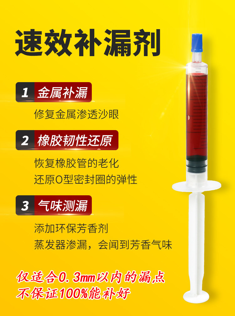 Car Air Conditioning Fluorescent Agent Leak Detection Tool Kit, Leak Testing and Detection Universal Testing Set