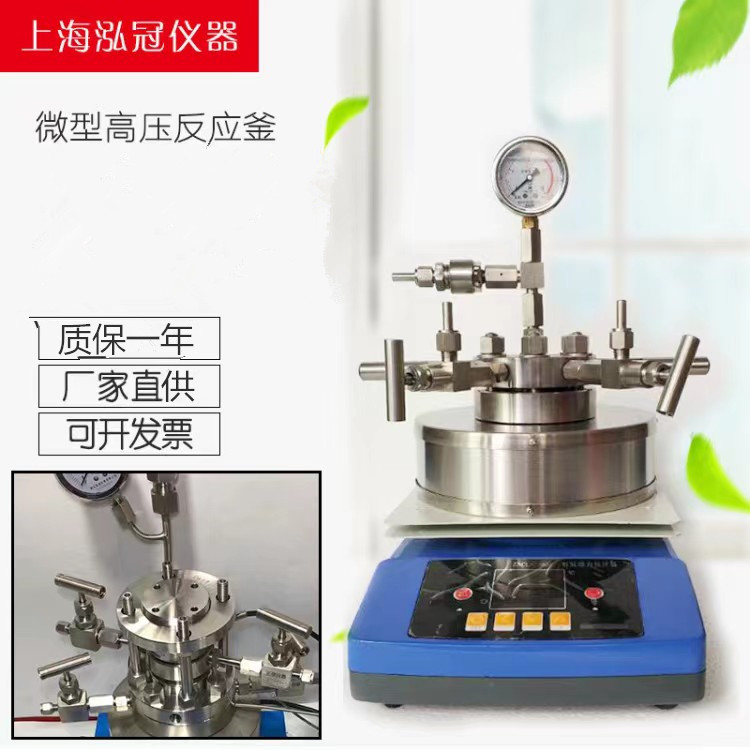 厂家直供微型不锈钢高压反应釜 微型磁力搅拌高压反应釜