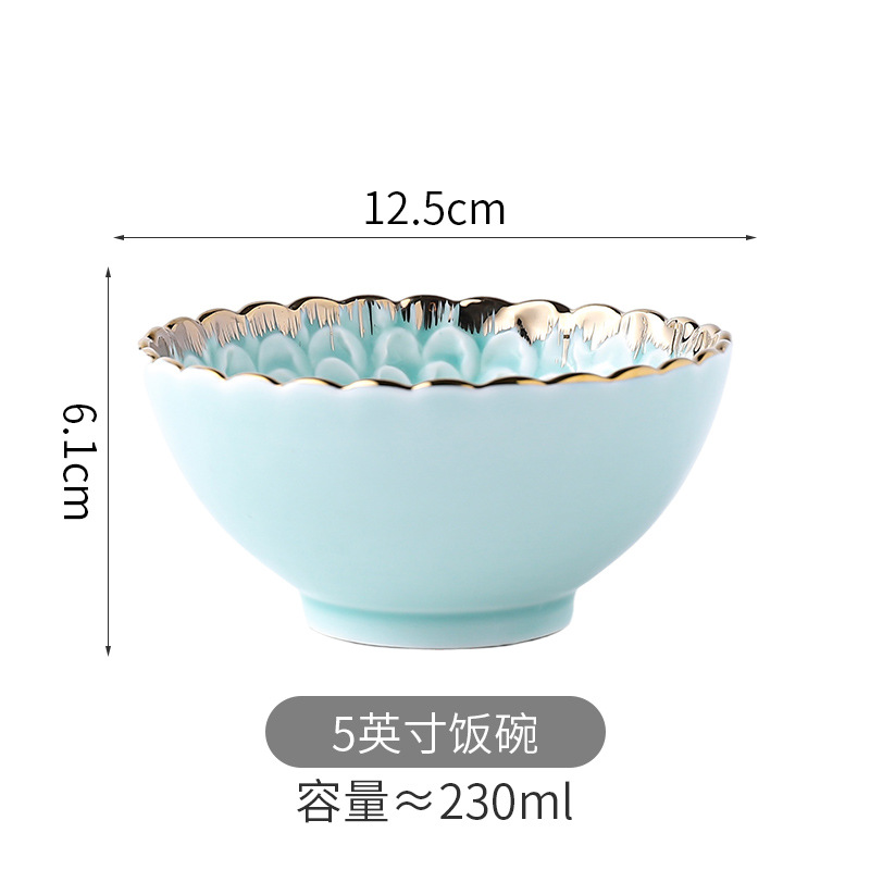 Tazón de tamaño pequeño verde