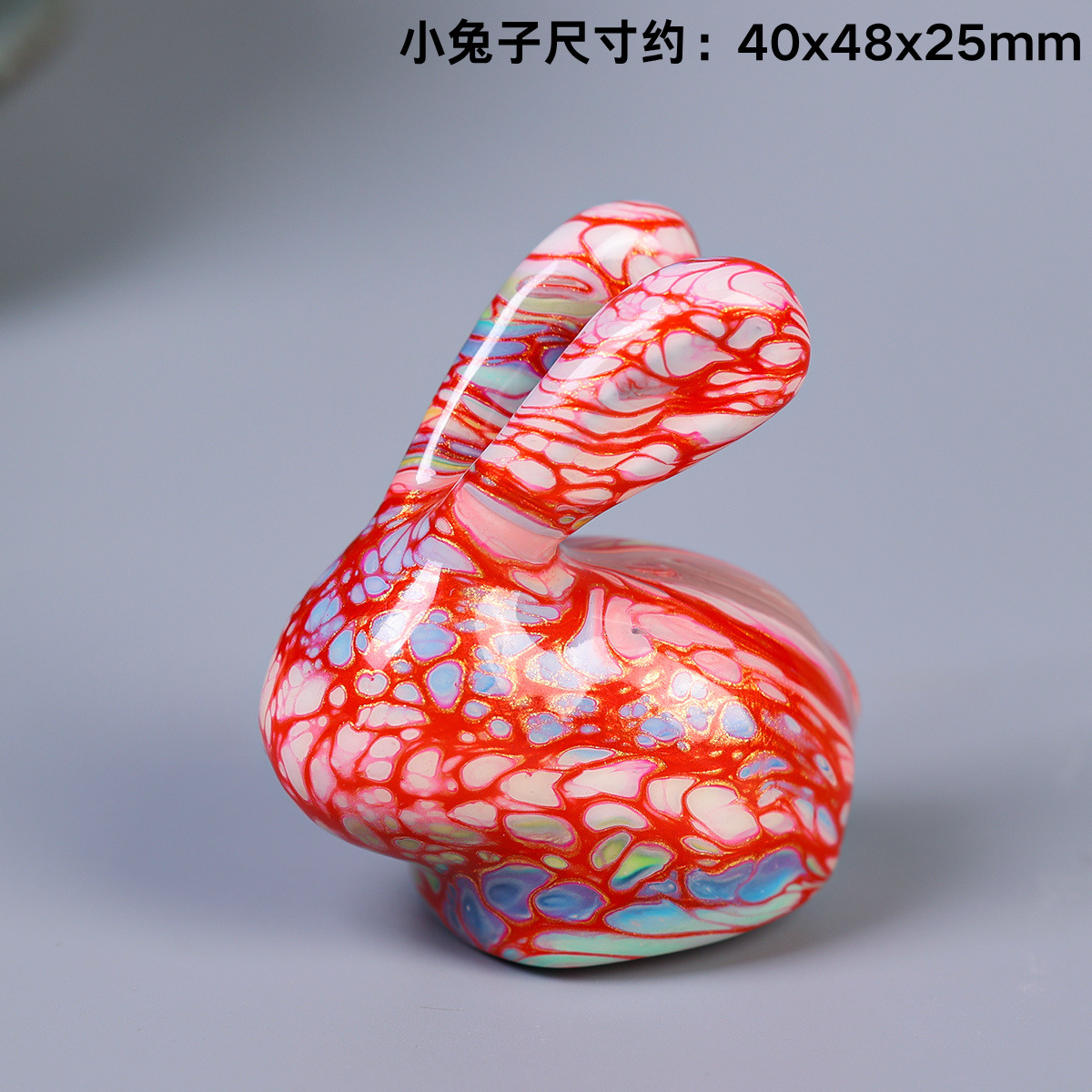 杭州霊隠漆猫シリーズ カラフルで可愛い猫 招き猫 漆塗り置物 文玩装飾