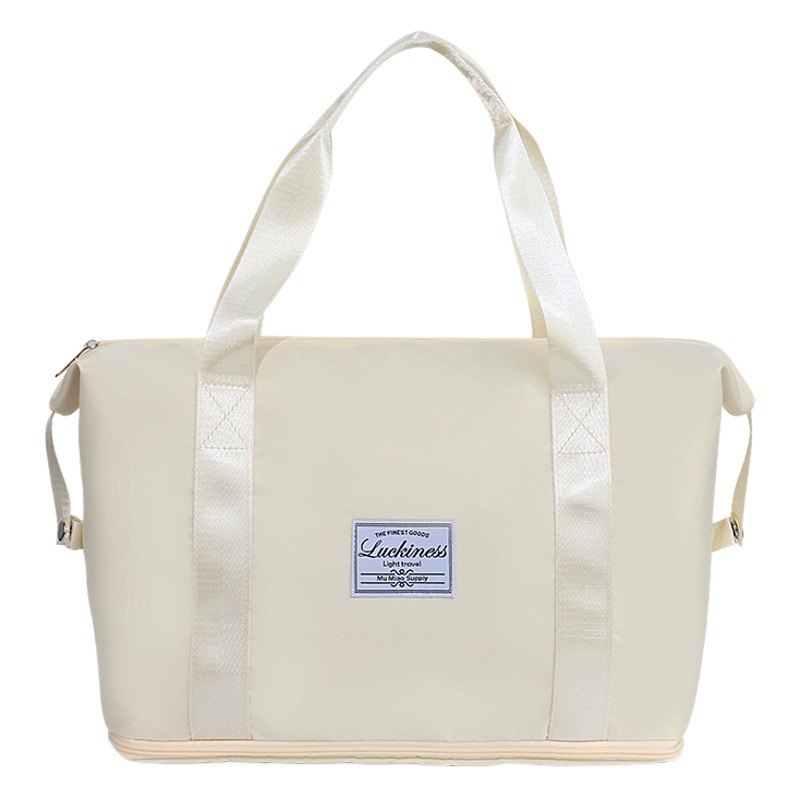 Bolsa de viaje Bolsa de equipaje de corta distancia para mujer Bolsa de almacenamiento portátil de gran capacidad Bolsa de viaje ligera plegable Bolsa de almacenamiento