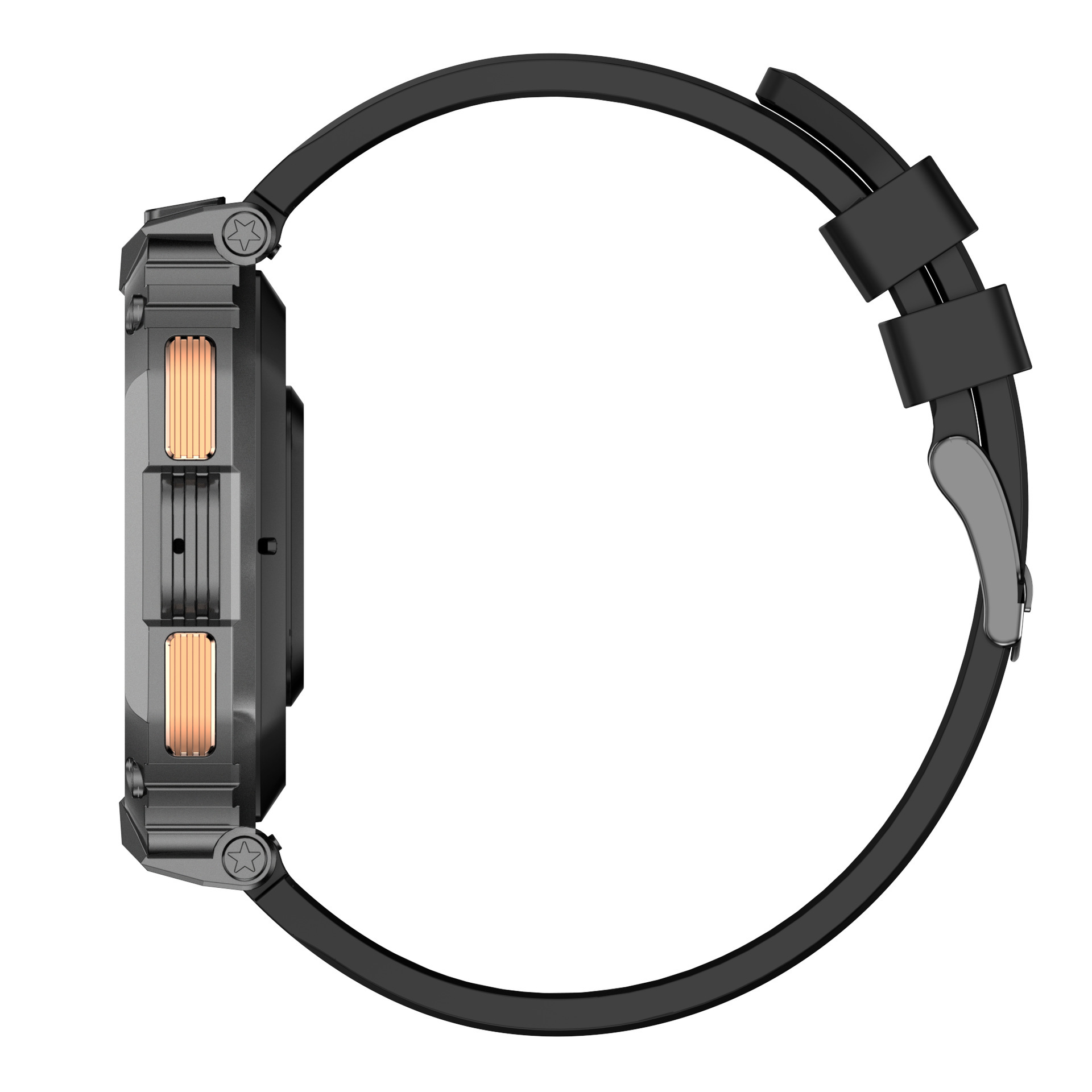 G68 1,95 Zoll Smartwatch mit Anruffunktion, Herzfrequenzmessung, Blutsauerstoffmessung, IP68, 1000-mAh-Akku_voghion.com
