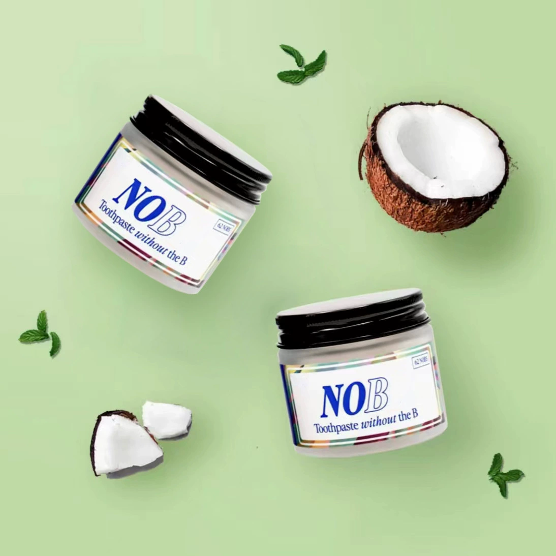 Спотовые европейские и американские трансграничные взрывы спотовые поставки NOB Toothpaste Tablets Coconut