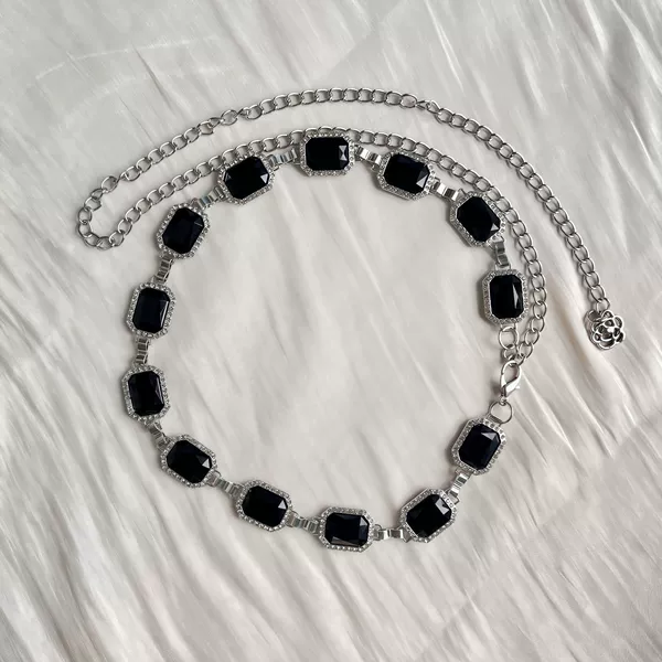 Waist Chain-004 Black