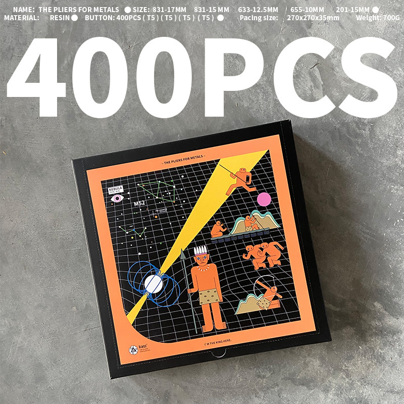 KAOS juego de herramientas de instalación de botones de metal 831 cobre puro hebilla a juego artículos de cuero hebilla hembra hebilla oculta caja de alta gama