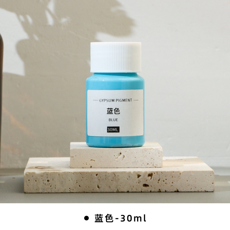 Yeso especial pigmento DIY aromaterapia yeso pigmento fragante piedra teñido pigmento hecho a mano DIY colorante pigmento 30ml