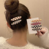 Small crab pin, hairgrip, bangs, hairpins, hair accessory, simple and elegant design, Japanese and Korean