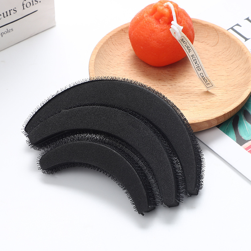 Hair pad, princess top hair piece, volumizing hair pad, fringe heightening invisible hair pad, no trace hair pad, heightening hair piece