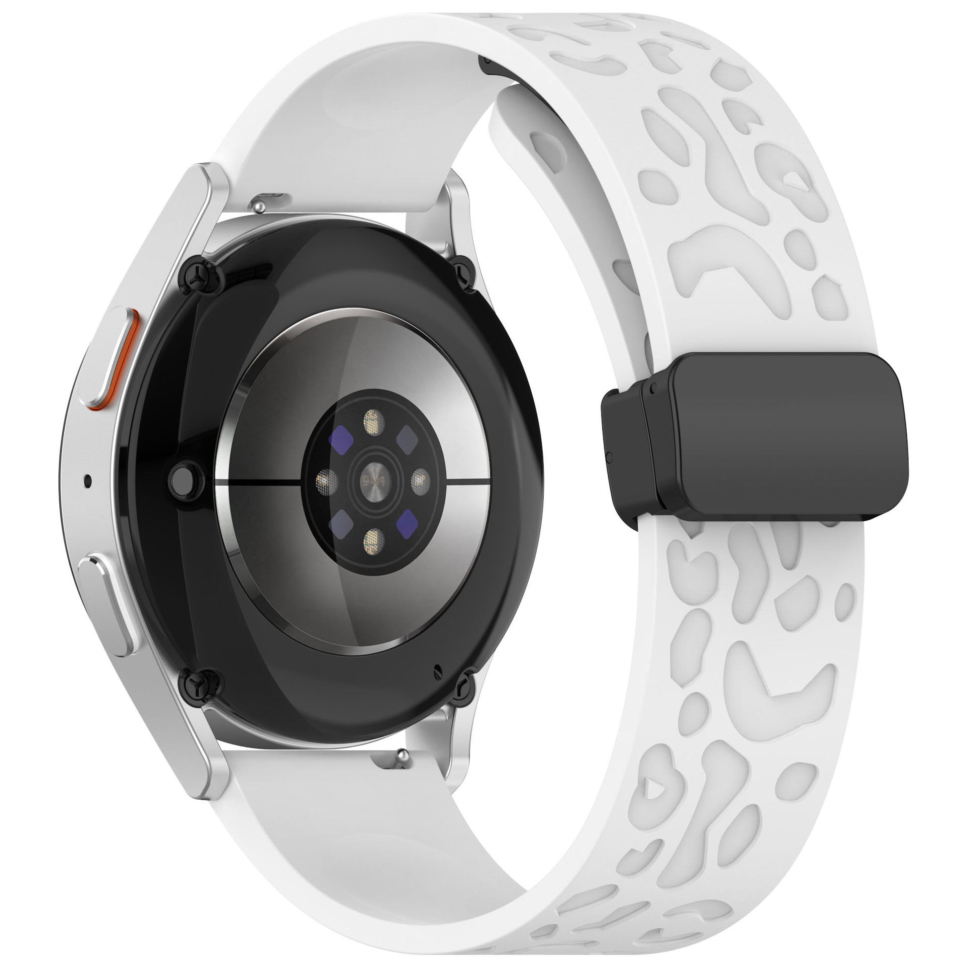 Compatible with the universal leopard print magnetic clasp strap of Huawei and Samsung Galaxy watch5 pro watch5 undefined